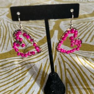 cute copper wire hearts
